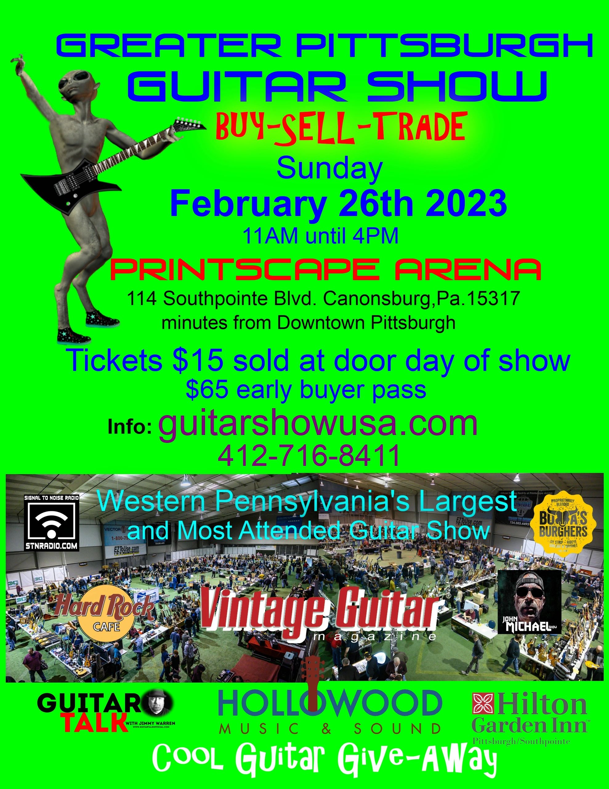 Greater Pittsburgh Guitar Show